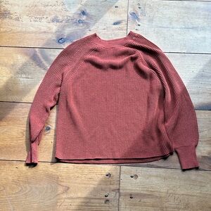 Jessica Simpson Rust Crew Neck Sweater